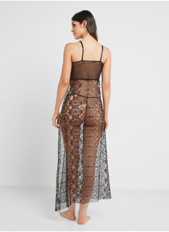 ELLA Lace Longline Slip Dress  - Image 2
