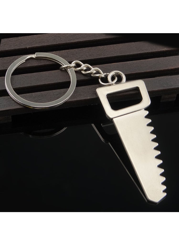 Generic - Metal Wrench Keychain Ruler Sawtooth Car Keyring H-401 data - Image 1
