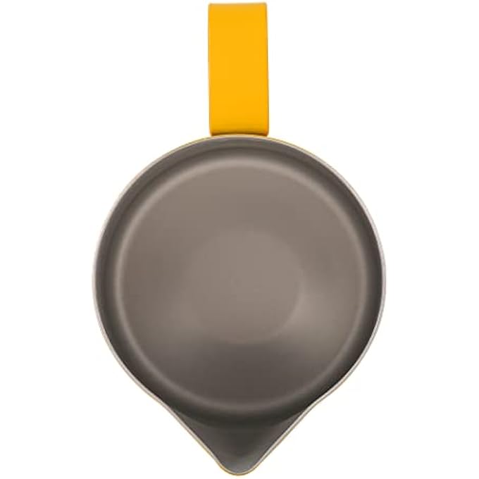 Dianoo Espresso Steaming Pitcher 350Ml Milk Frothing Pitcher Stainless Steel Coffee Milk Frothing Cup Coffee Jug Latte Art Yellow - Image 5