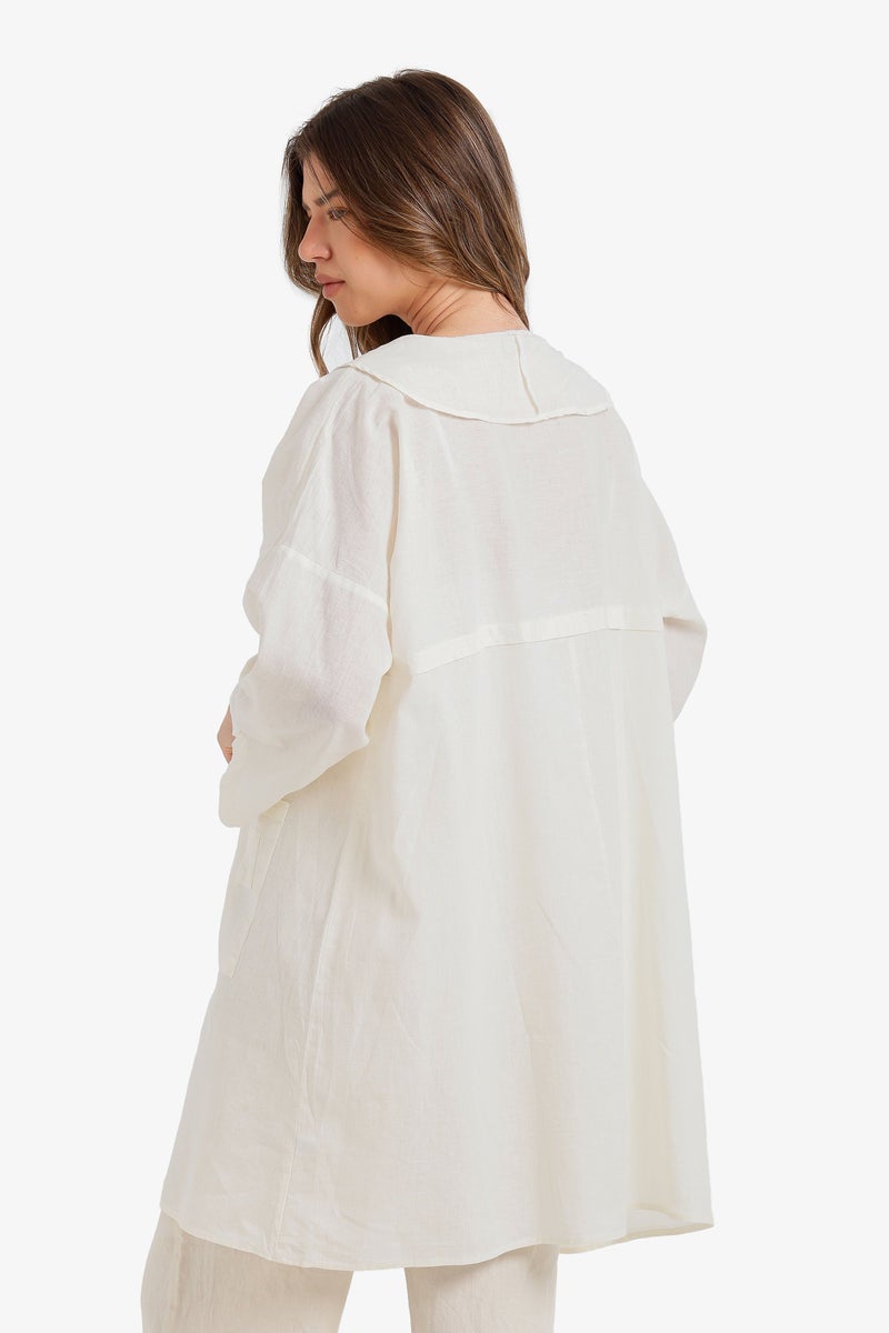 Carina Drawstring Waist Kimono - Image 4