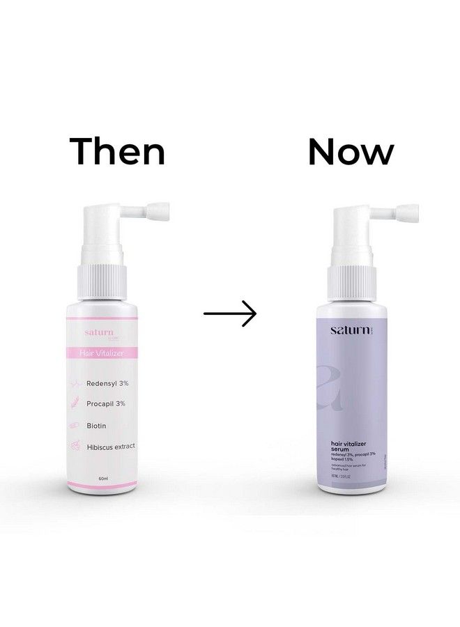 Saturn by GHC مستحضر بروكابيل لنمو الشعر معزز بـ 3% من ريدينسيل يمنع تساقط الشعر ويعزز نمو الشعر ويغذي بصيلات الشعر خالٍ من البارابين والكبريتات 60 مل (عبوة واحدة) - Image 3