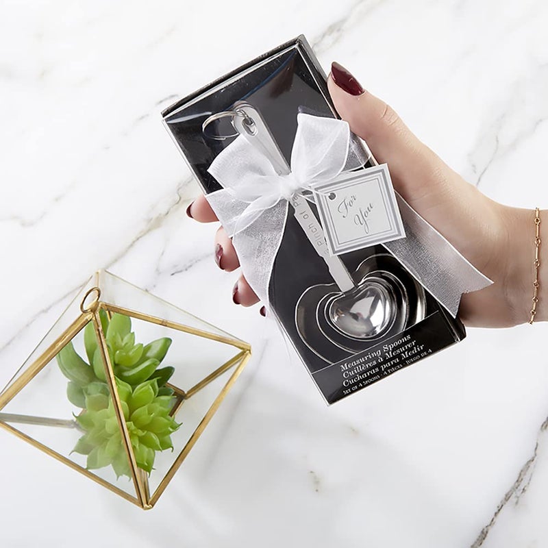 كايت آسبن مجموعة ملاعق قياس من الستانلس ستيل مكونة من 4 قطع - Image 1