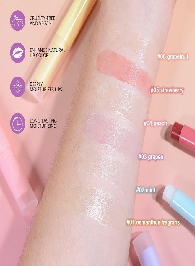 SUAKE Nourishing Lip Balm for Dry & Chapped Lips, Ideal Lipstick Primer for Women, Deep Moisturization Chapstick, Vegan Tinted Lip Balm, Hydrating, Fall Winter Lip Care, 1#+2# - Image 5