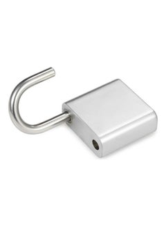 NIBEMINENT Smart Keyless Lock Waterproof And App Unlock Anti-Theft Padlock Sliver  - Image 4