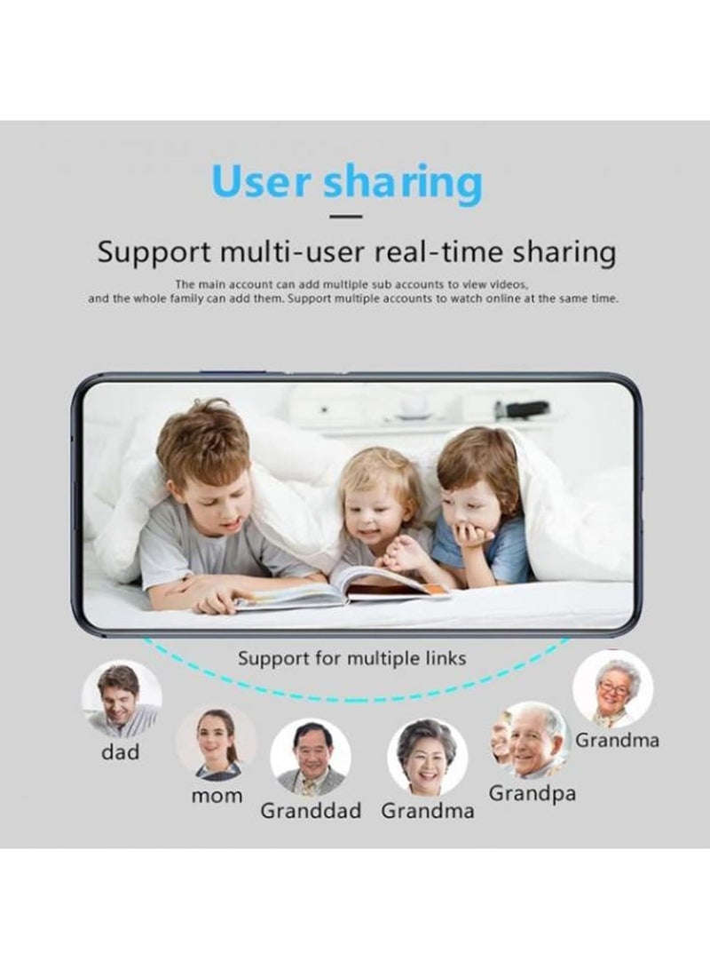 JAJEEK HD Mini WiFi Camera, Night Vision, Motion Detection, Wide Angle - Remote Viewing Wireless Home Security Surveillance - Image 3