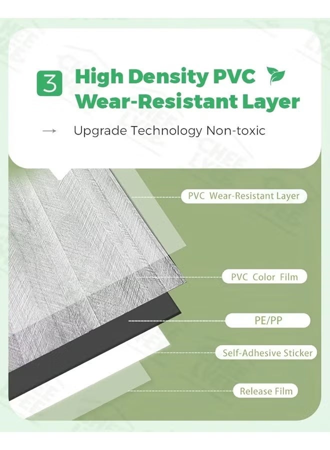 عربست Arabest Self-Adhesive Wood Grain 3D Wall Board, Waterproof & Easy DIY for Home, Office, Villa Decoring, مثالية لأصحاب المنازل, DIY Enthusiants, تصميمات داخلية - Image 5