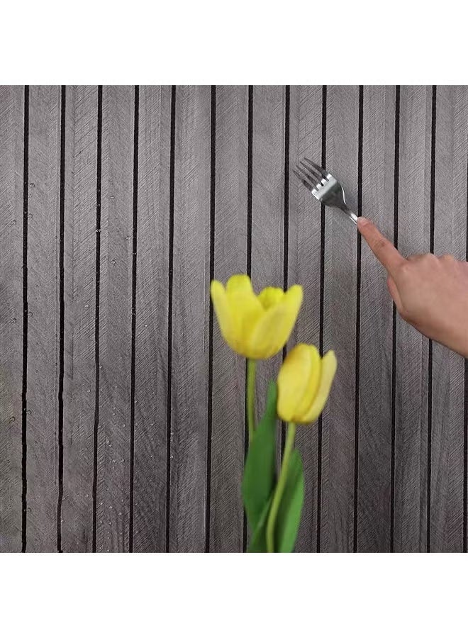 عربست Arabest Self-Adhesive Wood Grain 3D Wall Board, Waterproof & Easy DIY for Home, Office, Villa Decoring, مثالية لأصحاب المنازل, DIY Enthusiants, تصميمات داخلية - Image 2
