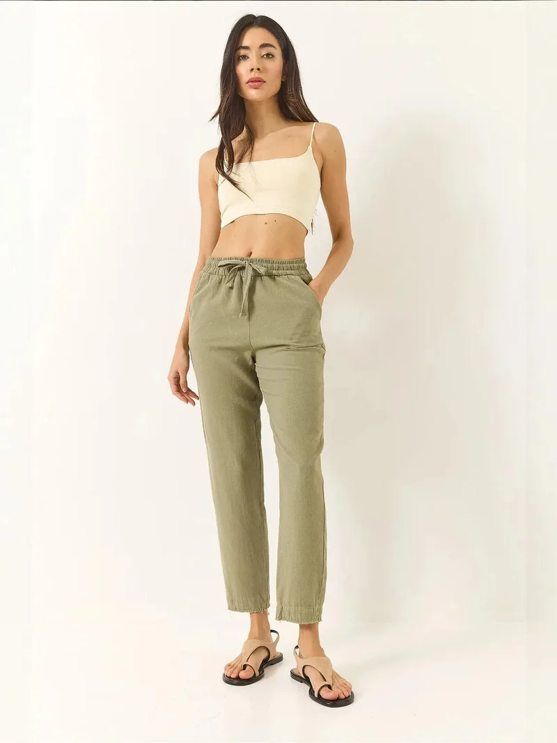 بيانكو لوتشي بنطلون سكيني بطول الكاحل من لوكسي مع جيوب