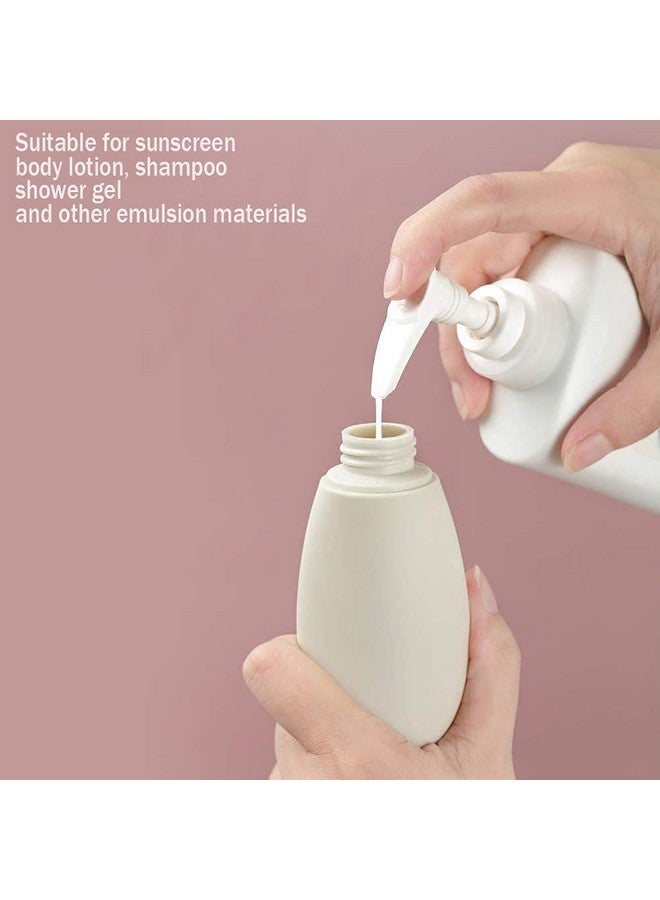 PAINISTIC HLH Travel Bottle, 3 Pcs Leak Proof Refillable Squeezable Containers Set(60 ml) with Label and Transparent Carry Bag for Liquid Shampoos, Soap and Toiletries, Multicolor, - Image 5