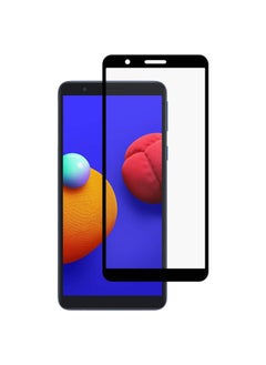 HuHa Screen Protector For Samsung Galaxy M01 Core Full Glue Full Screen Tempered Glass Film 