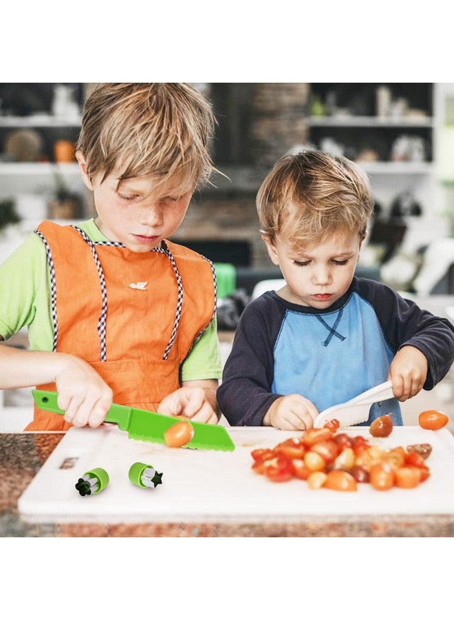 Yeeammk 13 Pieces Montessori Kitchen Tools For Toddlers-Kids Cooking Sets Real-Toddler Toys Set For Real Cooking For Real Cooking With Plastic Toddler Safe Knives Crinkle Cutter Kids Cutting Board - Image 3