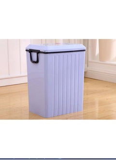 Mass 11.3L Foot Pedal Rectangular Plastic Waste Bin  - Image 2