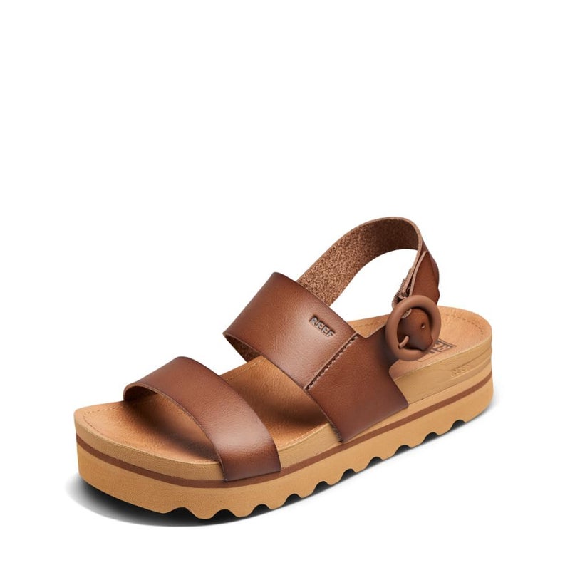Reef Vista Hi Buckle Womens Platform Fashion Sandal, Arch Support, Ultra Soft Cushion Footbed, Espresso, 11 - Image 1