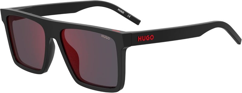 HUGO Mens Square Shaped Proper Fit SUNGLASSES - Image 1