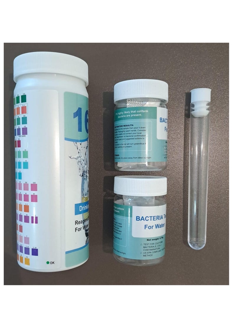 Generic 17 in 1 Drinking water test strips 100 strips 2 e-coli  - Image 2