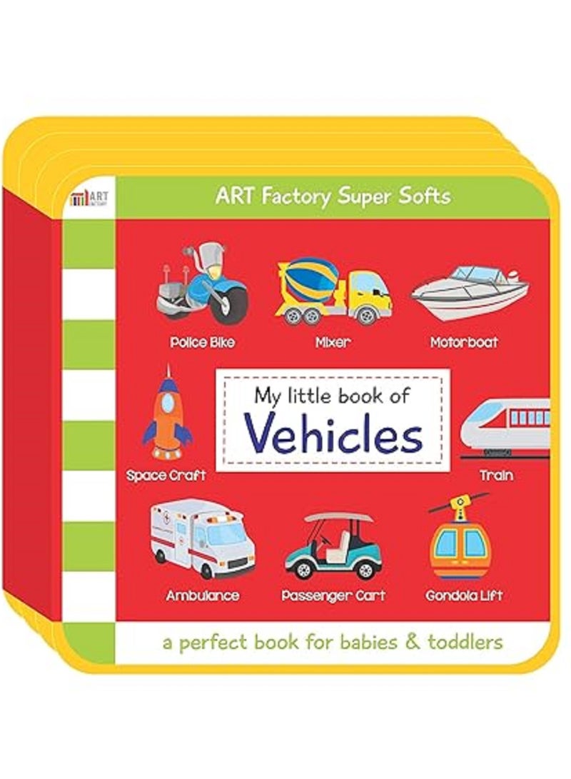 My Little Book of Vehicles Bath Book
