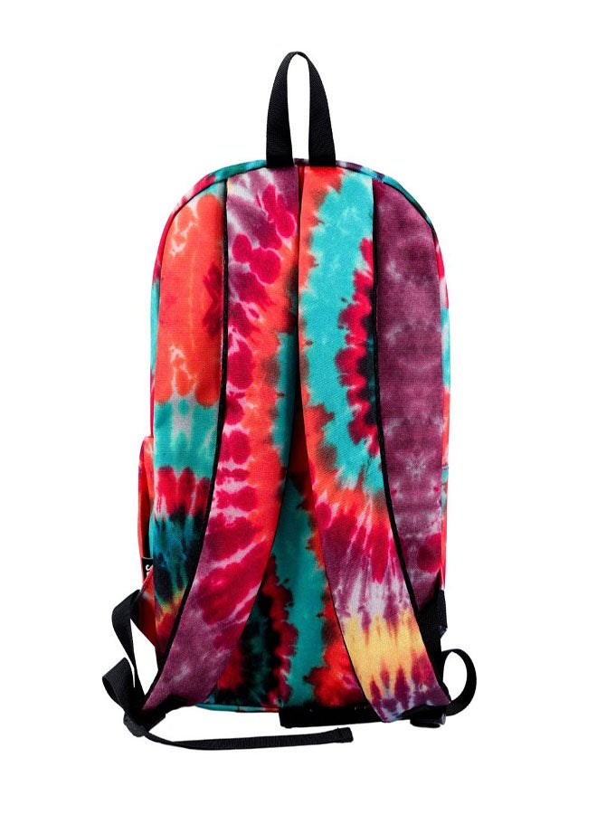 CUBS Tie Dyed Waterproof Kids 30L Backpack With Zip Closure Ideal For 6-12 Years Kids - Image 3