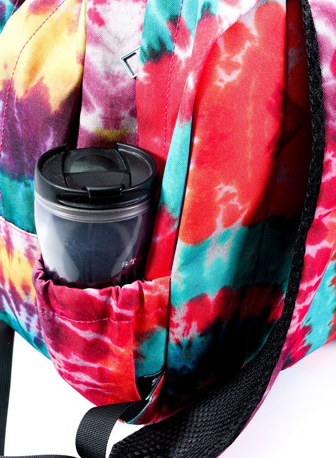 CUBS Tie Dyed Waterproof Kids 30L Backpack With Zip Closure Ideal For 6-12 Years Kids - Image 4