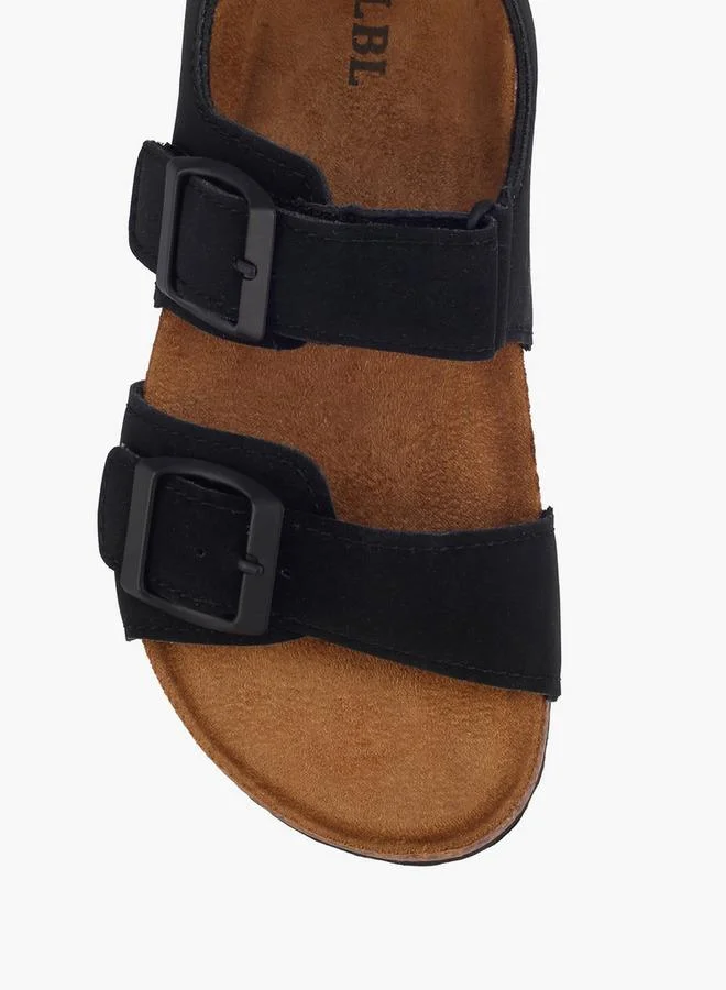 LBL by Shoexpress BLACK Boys Hook & Loop Sandals for Men | Best Price UAE