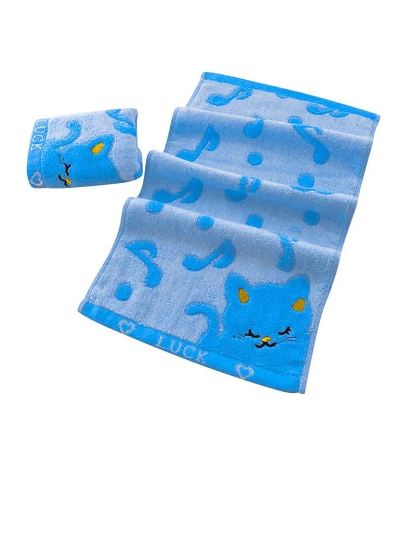 Sunbaby Kids Bamboo Towels - Blue Pack OF 2 - Image 1