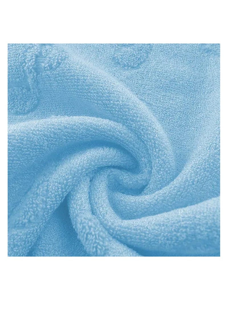 Sunbaby Kids Bamboo Towels - Blue Pack OF 2 - Image 2