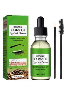 Rosarden Rosarden Castor Oil for Eyelashes and Eyebrows Hair,Face,Skin and Body Moisturizer, 100% Cold Pressed Organic For Women, 1 Fl Oz  - Image 1