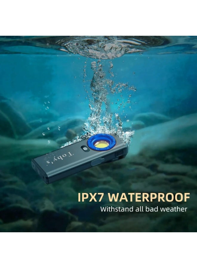 توبيز مصباح عمل Toby's CPL-T08 1200 لومن قابل لإعادة الشحن، مصابيح عمل مغناطيسية LED محمولة EDC مع مستشعر قرب لإصلاح السيارات/المرآب/الطوارئ/التخييم - CPL T08 - Image 5