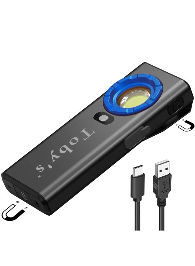 توبيز مصباح عمل Toby's CPL-T08 1200 لومن قابل لإعادة الشحن، مصابيح عمل مغناطيسية LED محمولة EDC مع مستشعر قرب لإصلاح السيارات/المرآب/الطوارئ/التخييم - CPL T08 - Image 1
