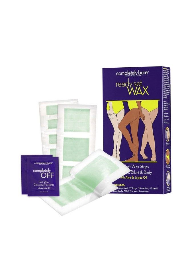 Completely Bare Ready Set Wax Kit For Face Bikini & Body Easytouse With Aloe & Jojoba Oil  - Image 3
