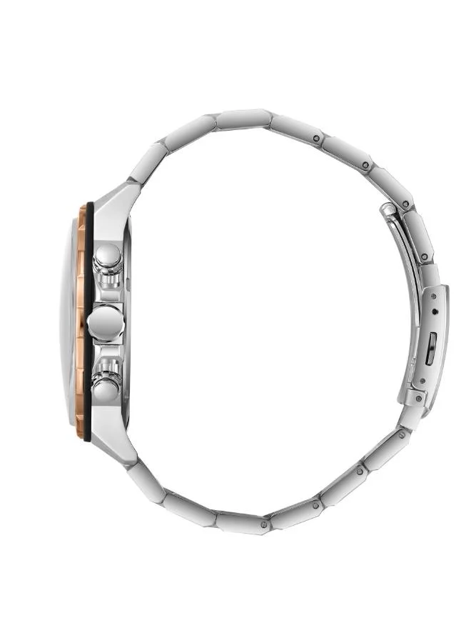 BEVERLY HILLS POLO CLUB BEVERLY HILLS POLO CLUB BP3651X.330 Men Multi Function Display Watch & Metal Strap Silver
