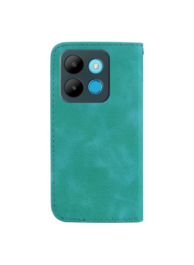 Zaboon Case For Infinix Smart 7 African Version/X6515 Seven-shaped Embossed Leather Phone Case - Image 3