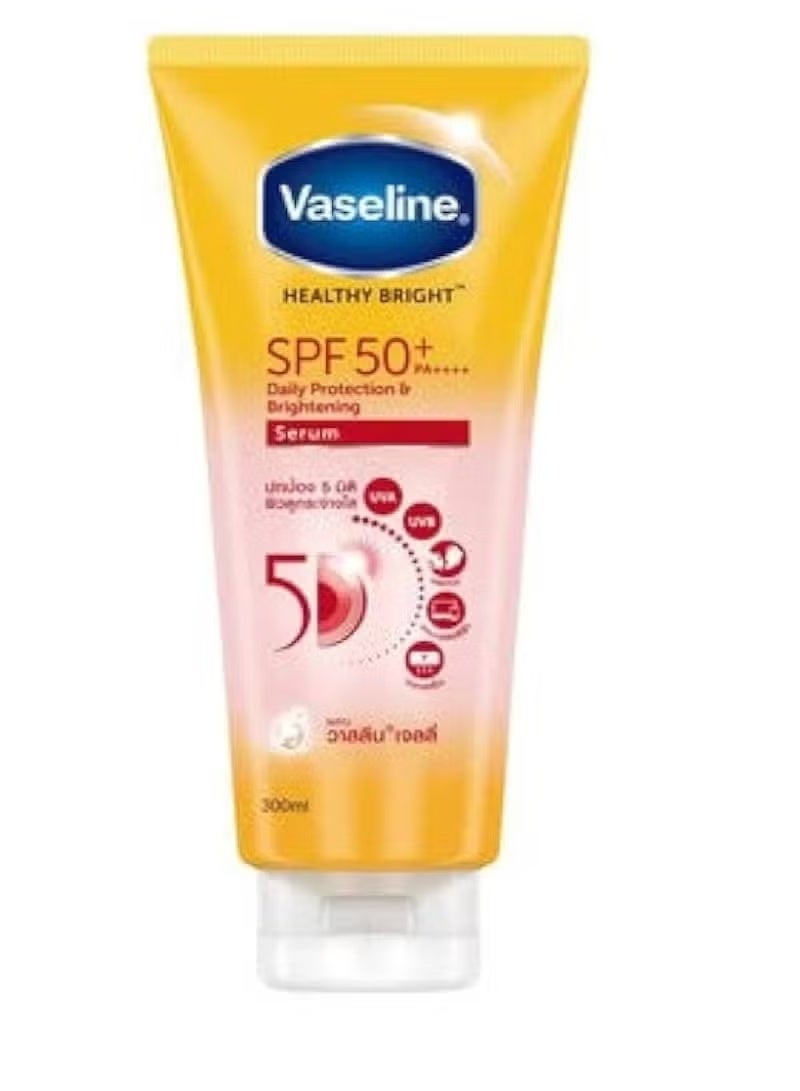 مصل الفازلين الصحي للحماية من تلوث الشمس الساطعة SPF50 300 مل