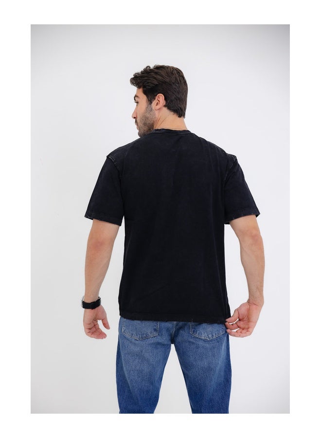WHITE RABBIT embroidered chest T-Shirt  - Image 2