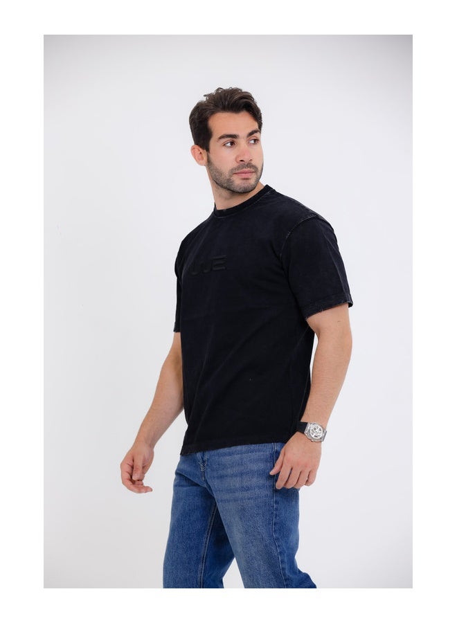 WHITE RABBIT embroidered chest T-Shirt  - Image 3