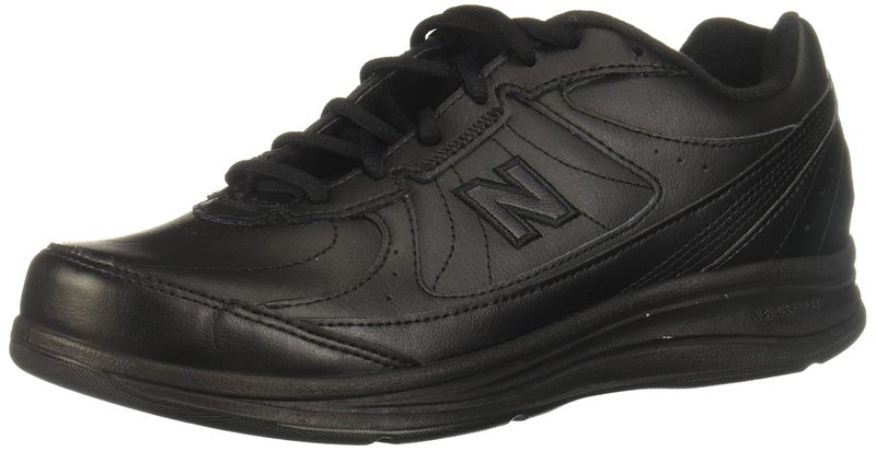 New Balance Women's 577 V1 Lace-up Shoe, Black, 10 Wide - Image 1