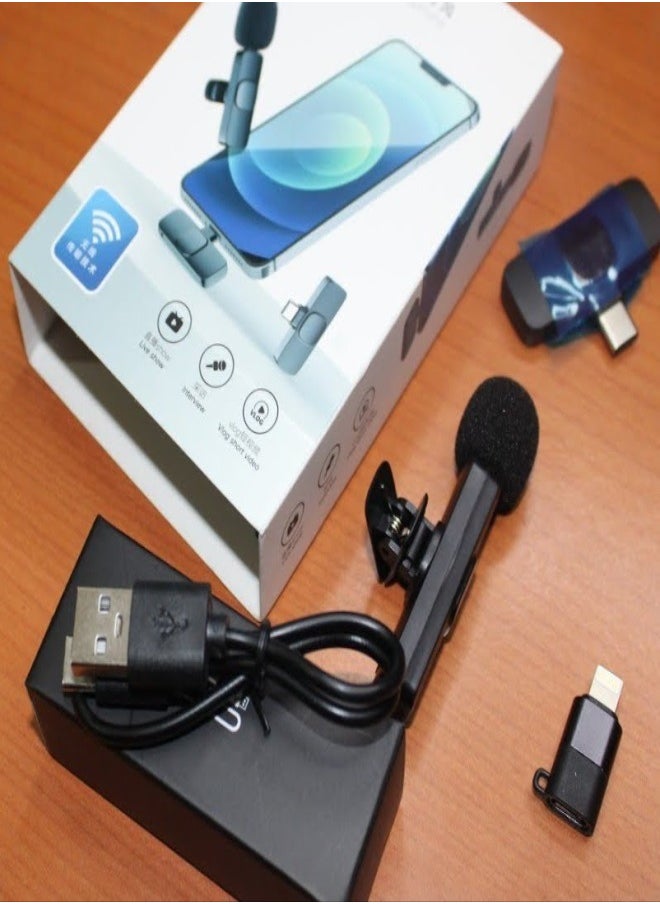 Generic Wireless mic  supports iPhone models K8  - Image 3