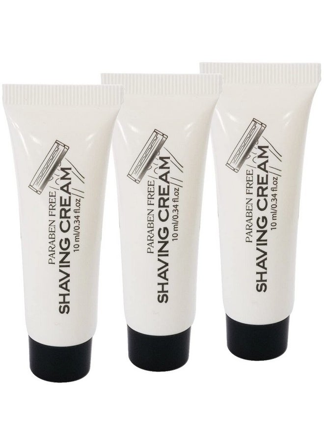 Travelwell - Pack Of 144 Disposable Shaving Cream 10G10Ml0.34Fl.Oz In Bulk Individually Wrapped Travel Size Hotel Toiletries Amenities - Image 1