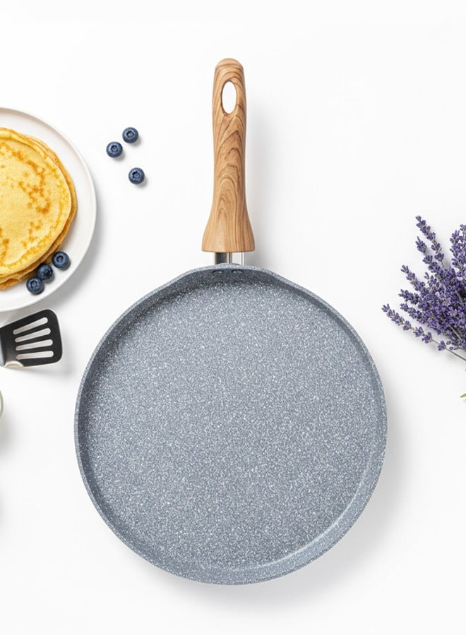 British Chef Marble Coated Pizza Pan - 5 Layer Nonstick Coating With 3mm Thick, Induction Bottom- 28 Centimeter - Image 1