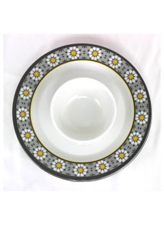 Melrich Melrich 12 Pcs Melamine Dinner Set Dinner and Soup plate and Bowls Dishwasher and Freezer safe Durable and Strong for daily use  - Image 4