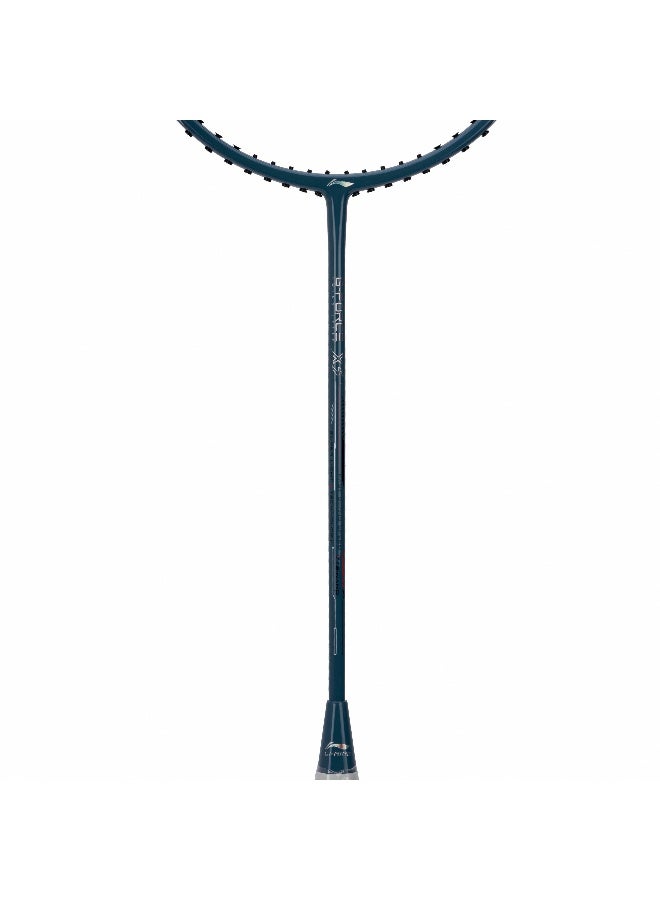 لي-نينج هاندرد Cult 79 خفيف الوزن ألياف الكربون مضرب تنس ريشة مشدود with Full Racket Cover Navy/Light Gold - تصميم خفيف عالي الأداء للعب الاحترافي - Image 3