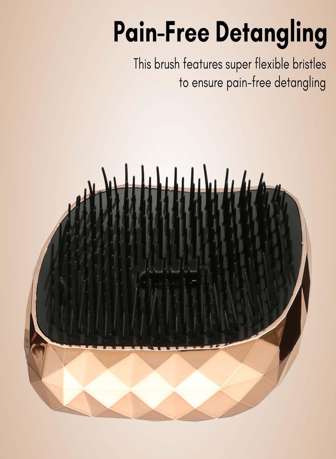 Beauté Secrets Detangling Hair Comb Brush, Detangler Hair Brush for Women Men & Kids Use in Wet and Dry Hair - Image 3