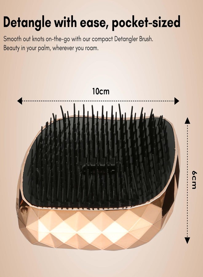 Beauté Secrets Detangling Hair Comb Brush, Detangler Hair Brush for Women Men & Kids Use in Wet and Dry Hair - Image 5