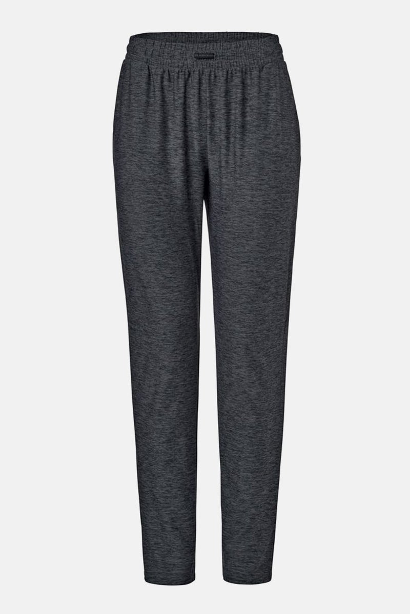 Tchibo Women Sportswear Fit Training Track Pants, Heather Charcoal  - Image 3