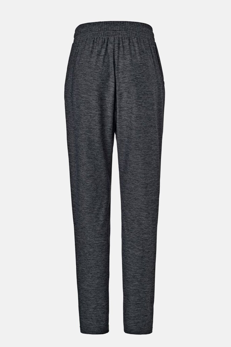 Tchibo Women Sportswear Fit Training Track Pants, Heather Charcoal - Image 2