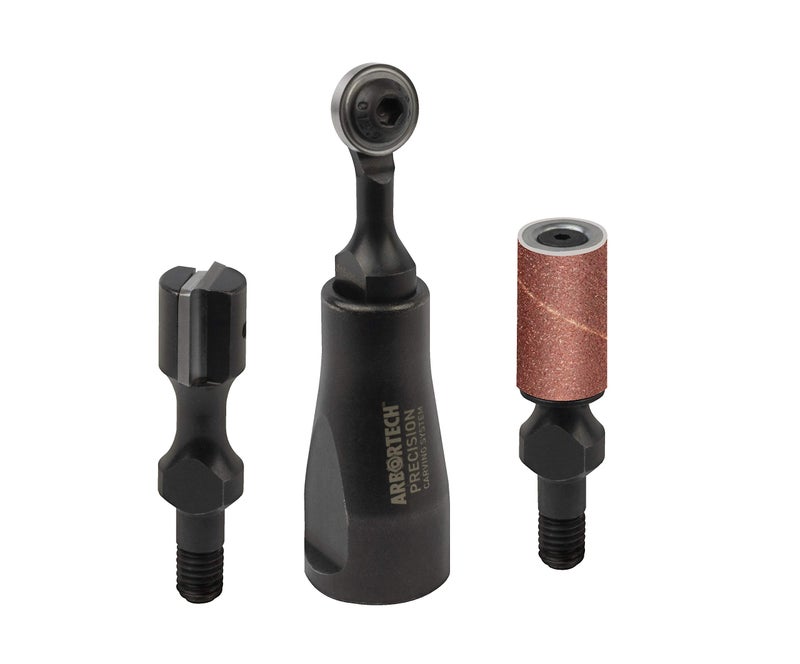 Arbortech Precision Carving System - 3 Piece Precision Power Carving Attachment Set for Woodworkers Featuring Mini Ball Gouge - PCS.FG.1000.20 - Image 2