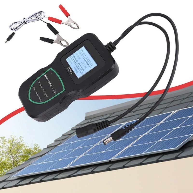Solar Panel Tester 100W Portable Multimeter For Real Time Monitoring Maximum Power Point Electrical Output - Image 4
