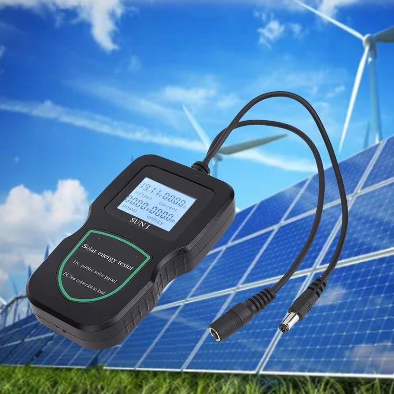 Solar Panel Tester 100W Portable Multimeter For Real Time Monitoring Maximum Power Point Electrical Output - Image 5