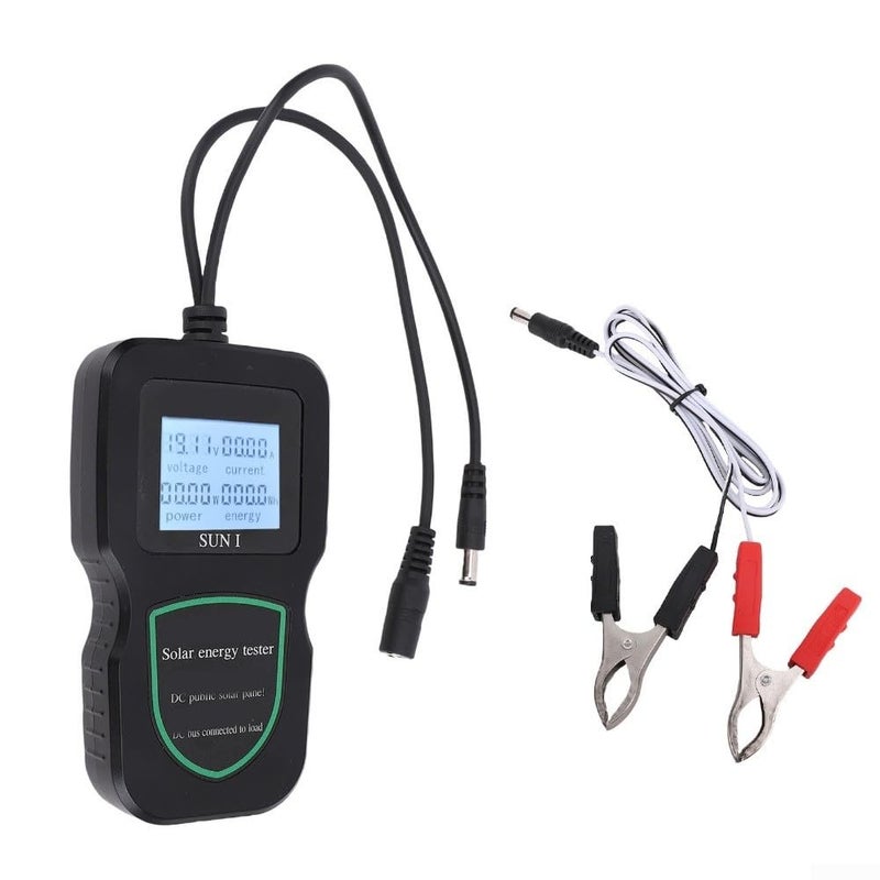 Solar Panel Tester 100W Portable Multimeter For Real Time Monitoring Maximum Power Point Electrical Output - Image 2