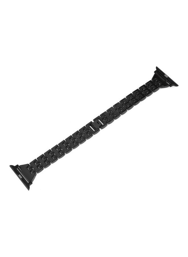 NIBEMINENT Colourful Diamond Watchband Black - Image 2