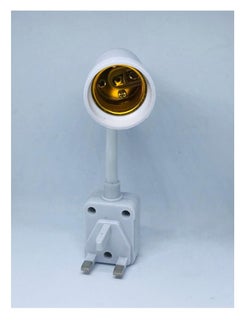 Phone Planet Plug in Light Socket Adapter with On/Off Switch, flexible neck Extension Lamp Bulb Holder Converter for night light Bedside lamp wall lamp bases  - Image 1